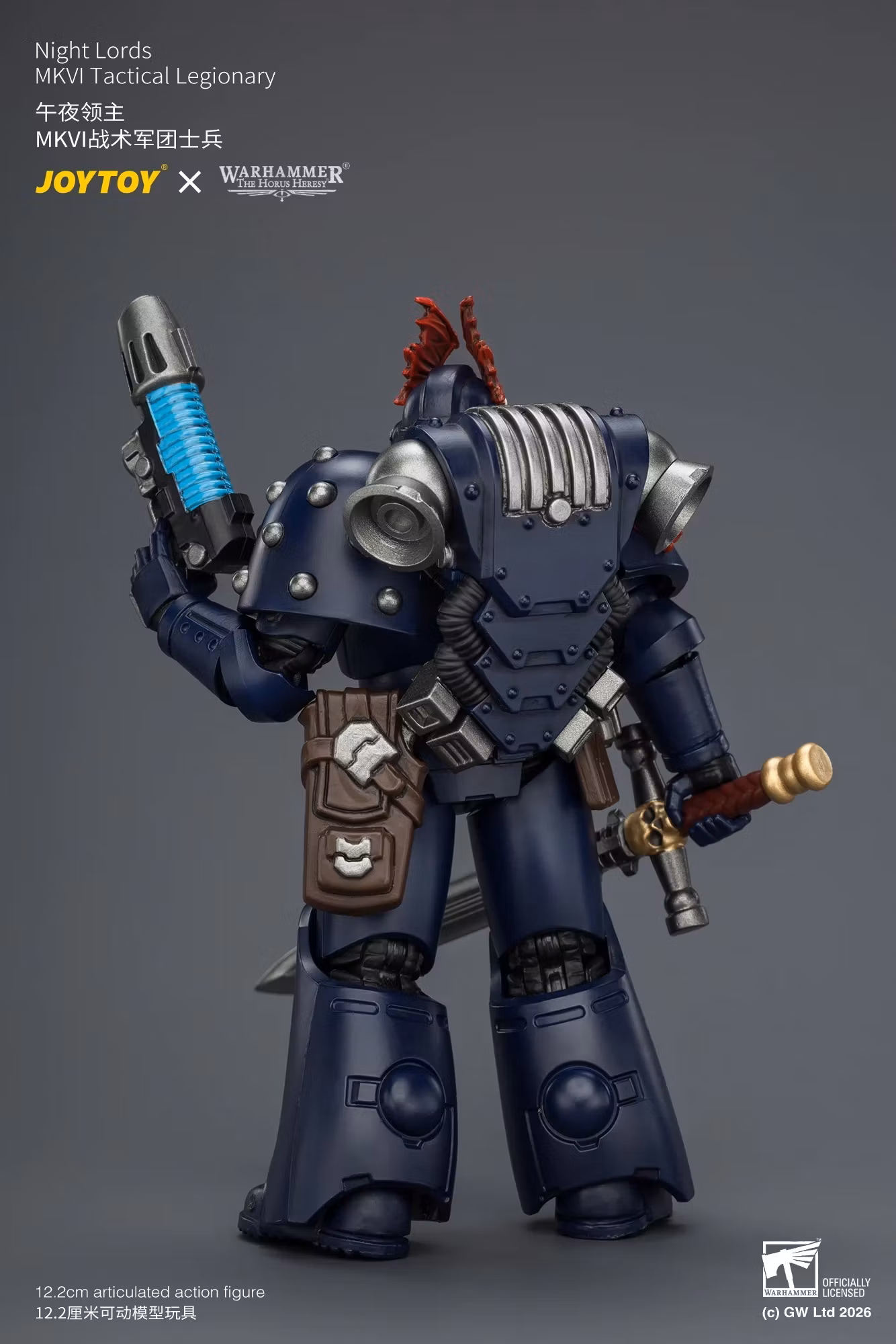 Warhammer: The Horus Heresy Night Lords MKVI Tactical Legionary 1/18 Scale Action Figure