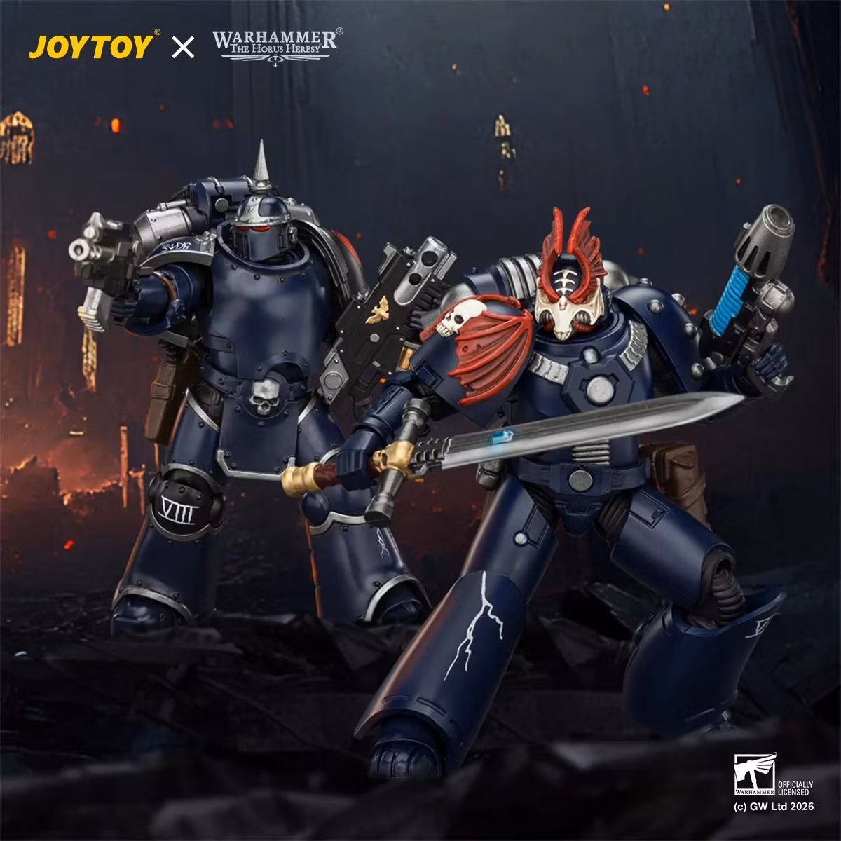 Warhammer: The Horus Heresy Night Lords MKVI Tactical Legionary 1/18 Scale Action Figure
