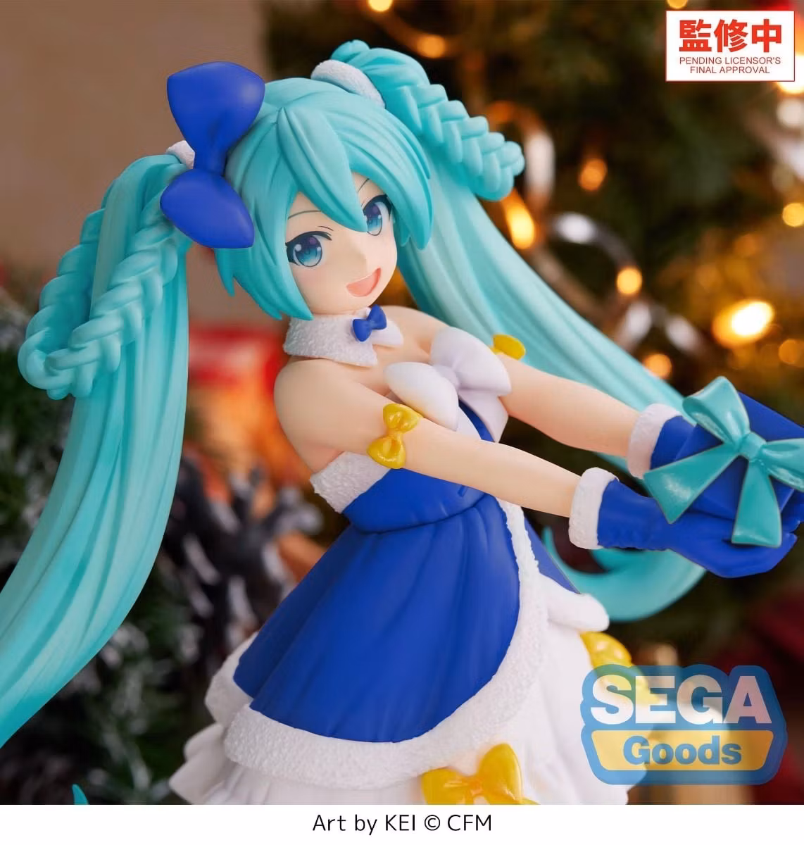Vocaloid High Premium Figure Hatsune Miku (Sapphire Christmas Ver.) Figure
