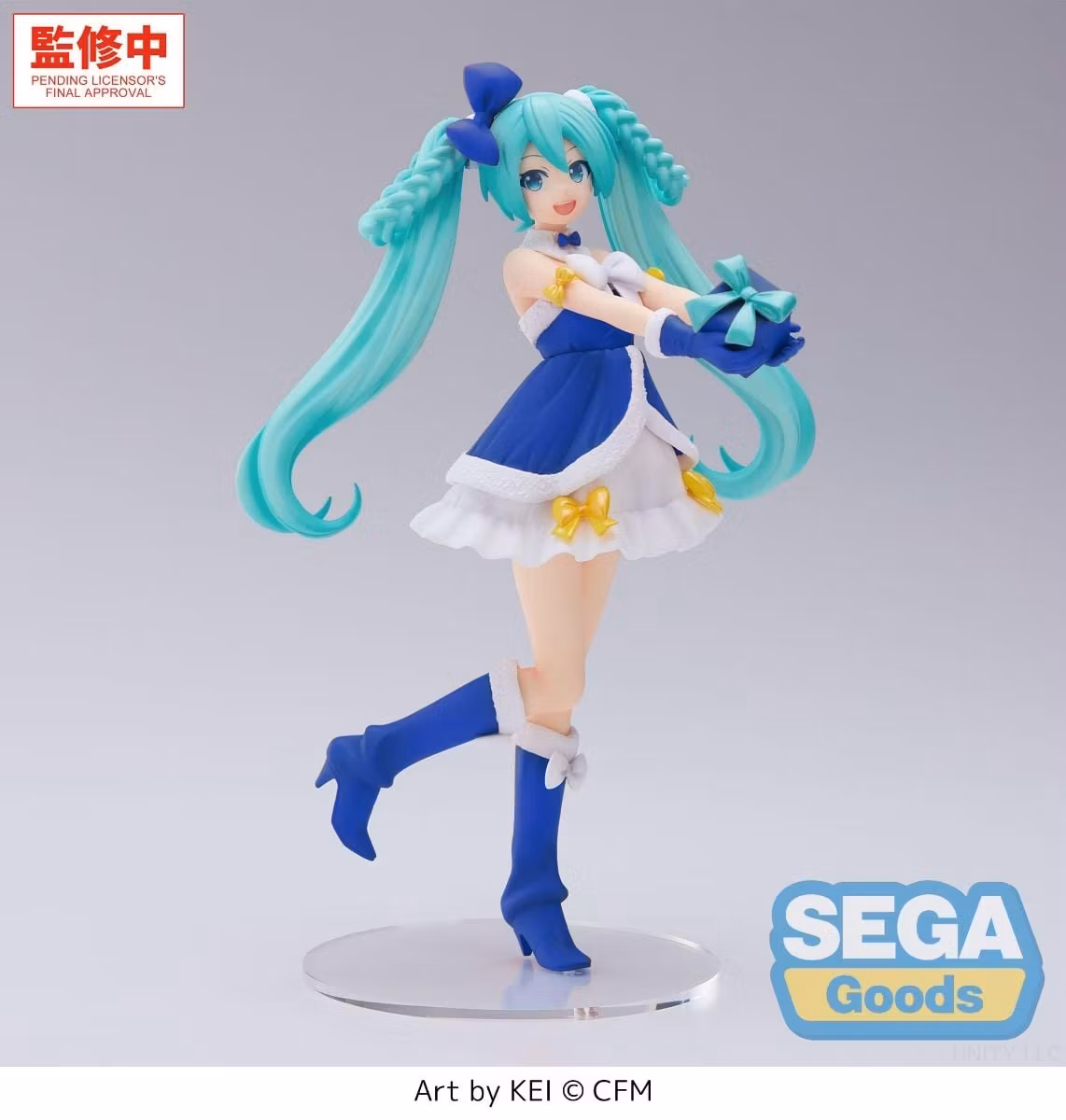 Vocaloid High Premium Figure Hatsune Miku (Sapphire Christmas Ver.) Figure