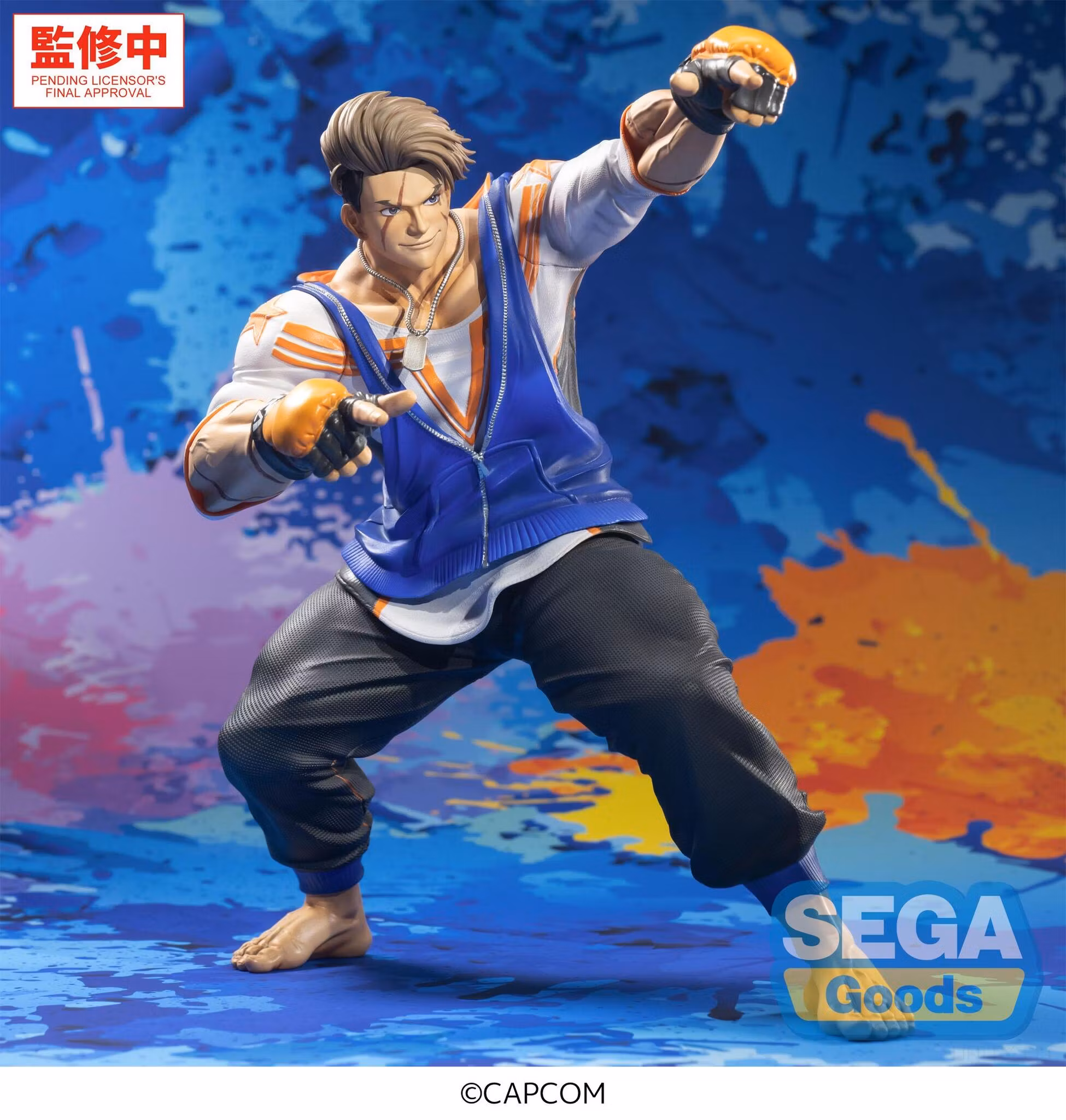 Street Fighter 6 FiGURiZMa Luke Figure