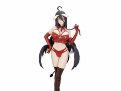 Overlord BiCute Dark Albedo (Red Ver.) Figure