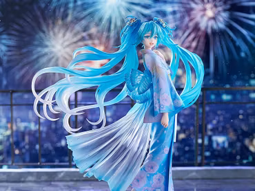 Vocaloid Hatsune Miku (Music & Fire Works Ver.) 1/7 Scale Figure