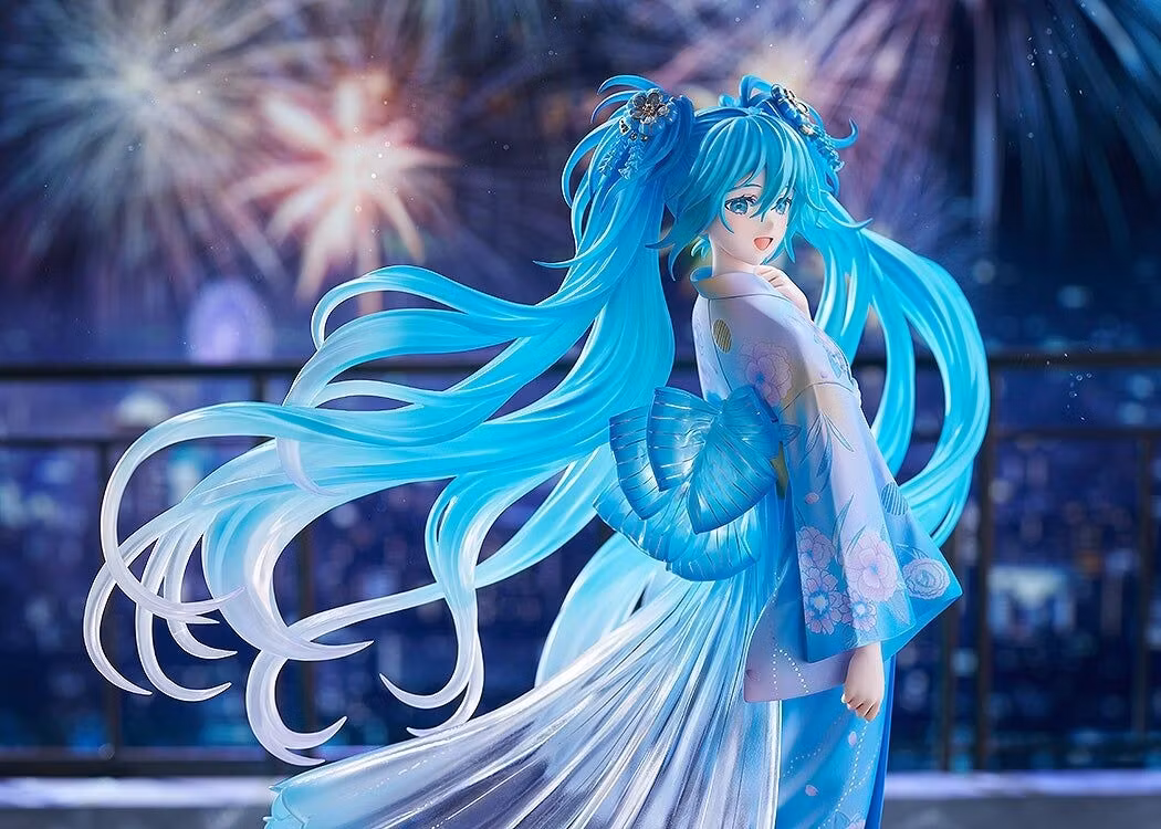 Vocaloid Hatsune Miku (Music & Fire Works Ver.) 1/7 Scale Figure