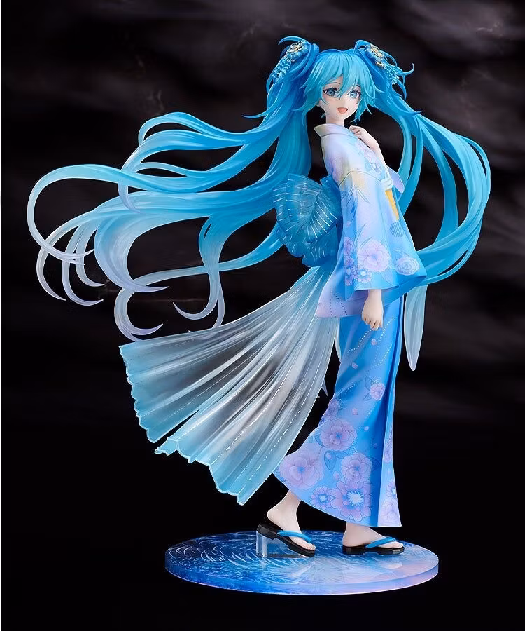 Vocaloid Hatsune Miku (Music & Fire Works Ver.) 1/7 Scale Figure