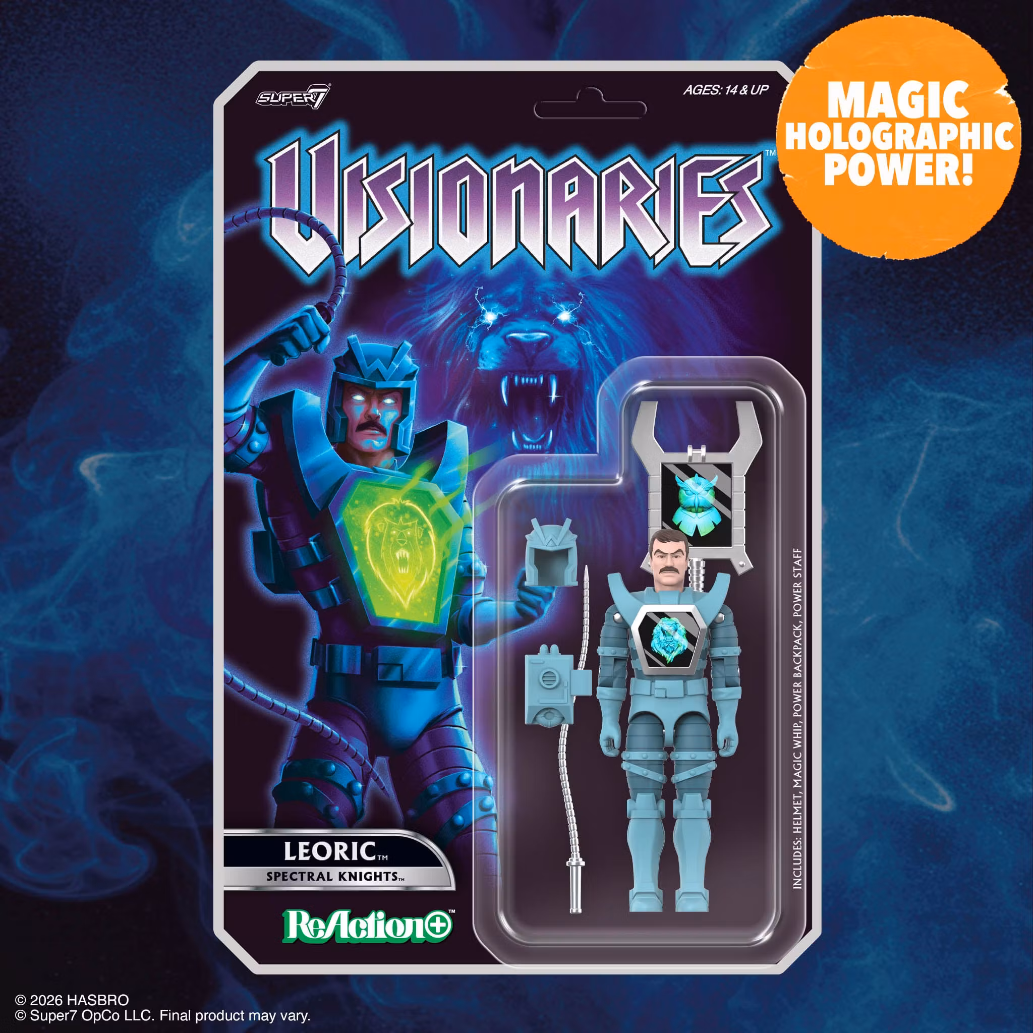 Visionaries: Knights of the Magical Light ReAction+ Leoric Action Figure
