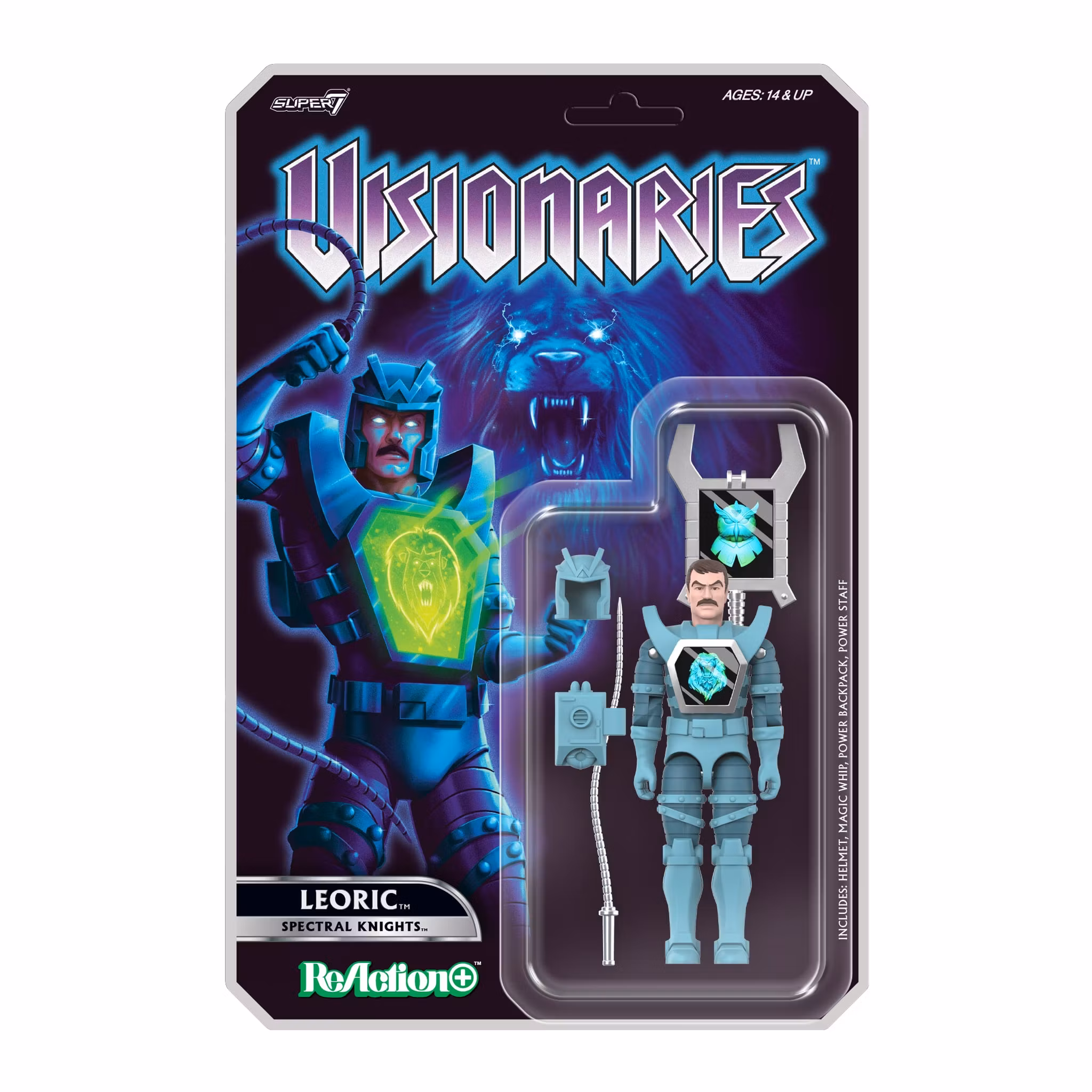 Visionaries: Knights of the Magical Light ReAction+ Leoric Action Figure