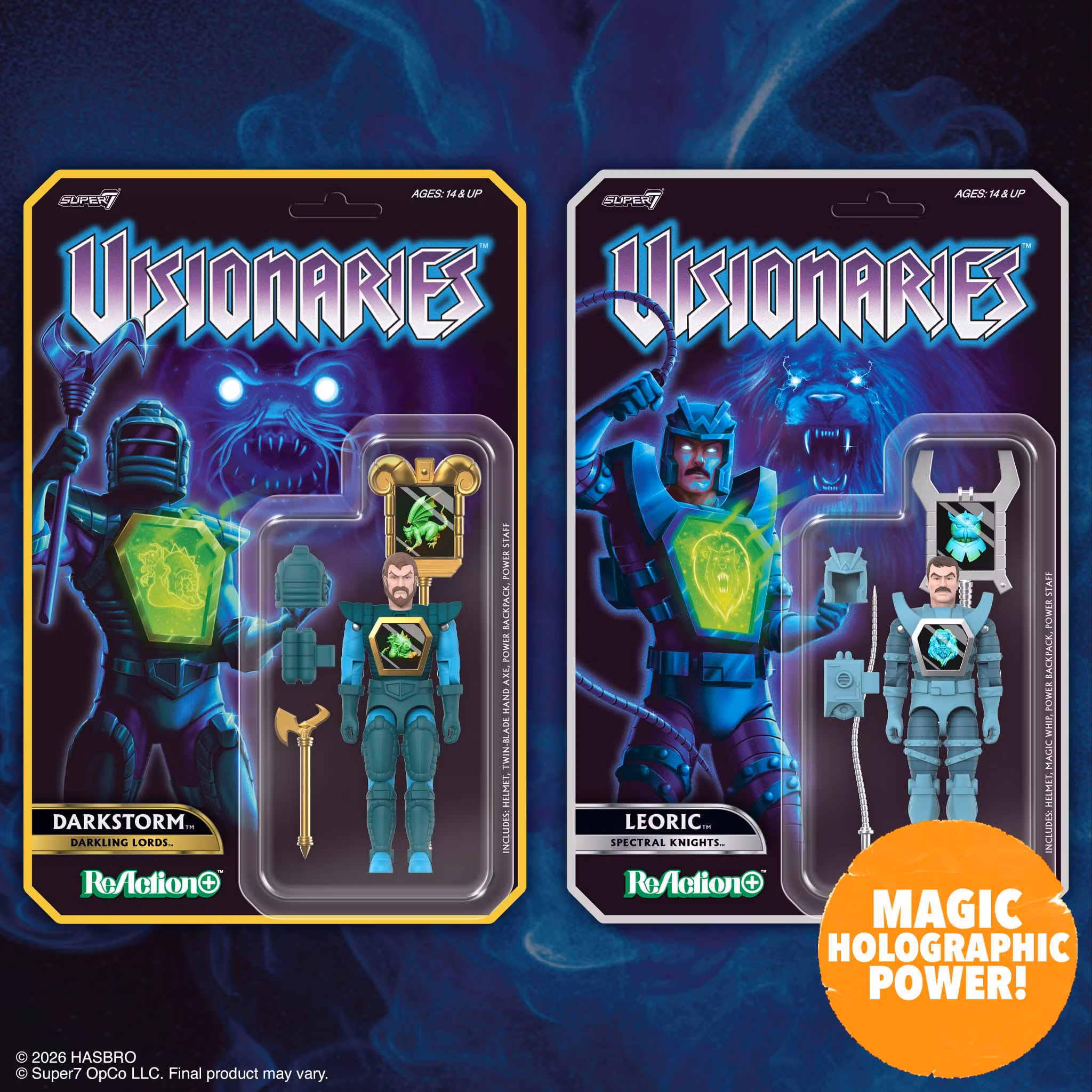 Visionaries: Knights of the Magical Light ReAction+ Leoric Action Figure