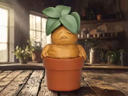 Harry Potter VPBP-049 Mandrake Palm-Sized Vinyl Piggy Bank
