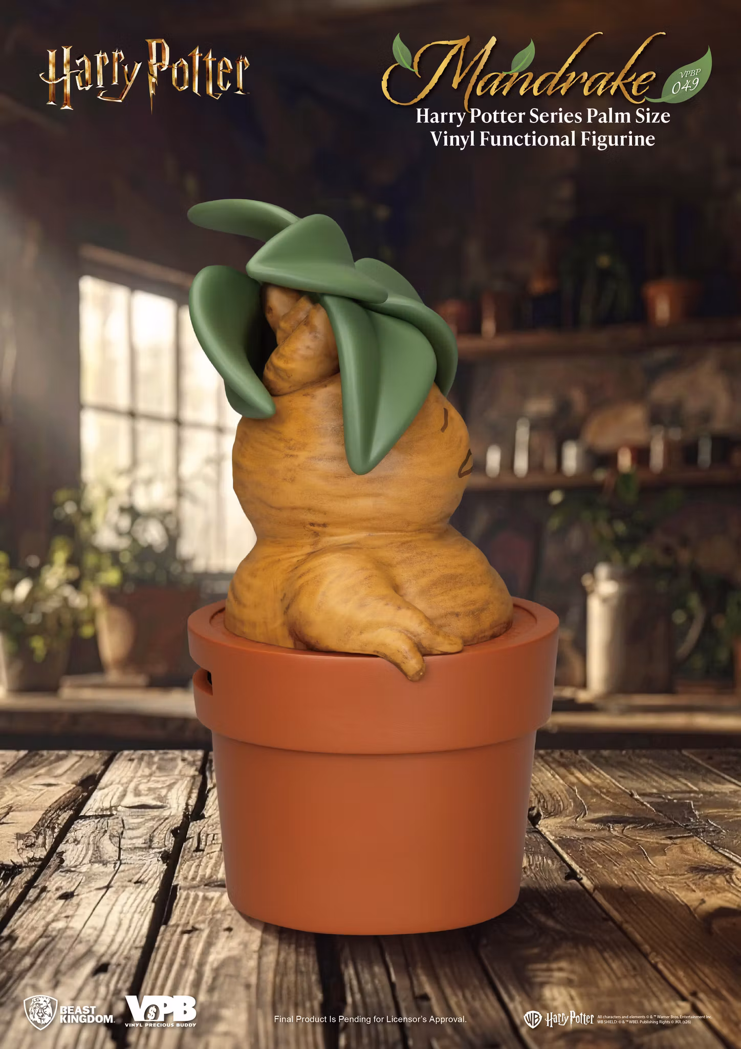 Harry Potter VPBP-049 Mandrake Palm-Sized Vinyl Piggy Bank