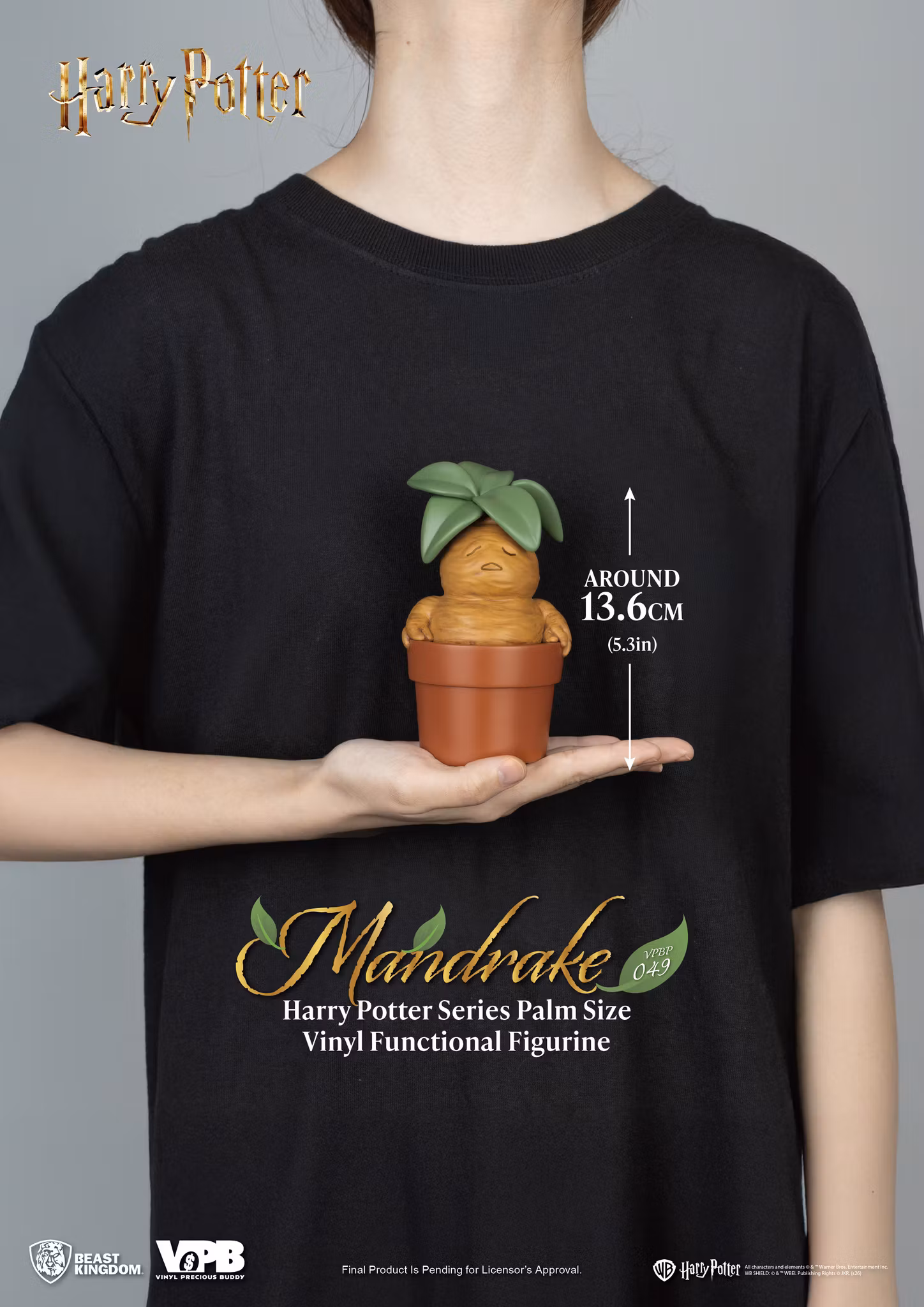 Harry Potter VPBP-049 Mandrake Palm-Sized Vinyl Piggy Bank