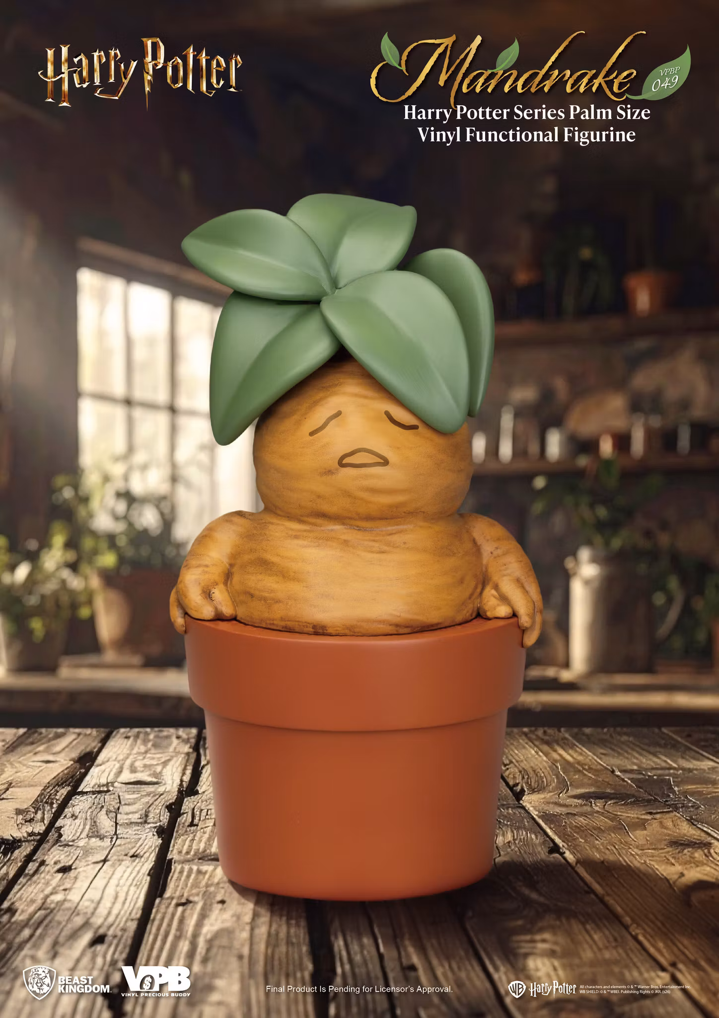 Harry Potter VPBP-049 Mandrake Palm-Sized Vinyl Piggy Bank