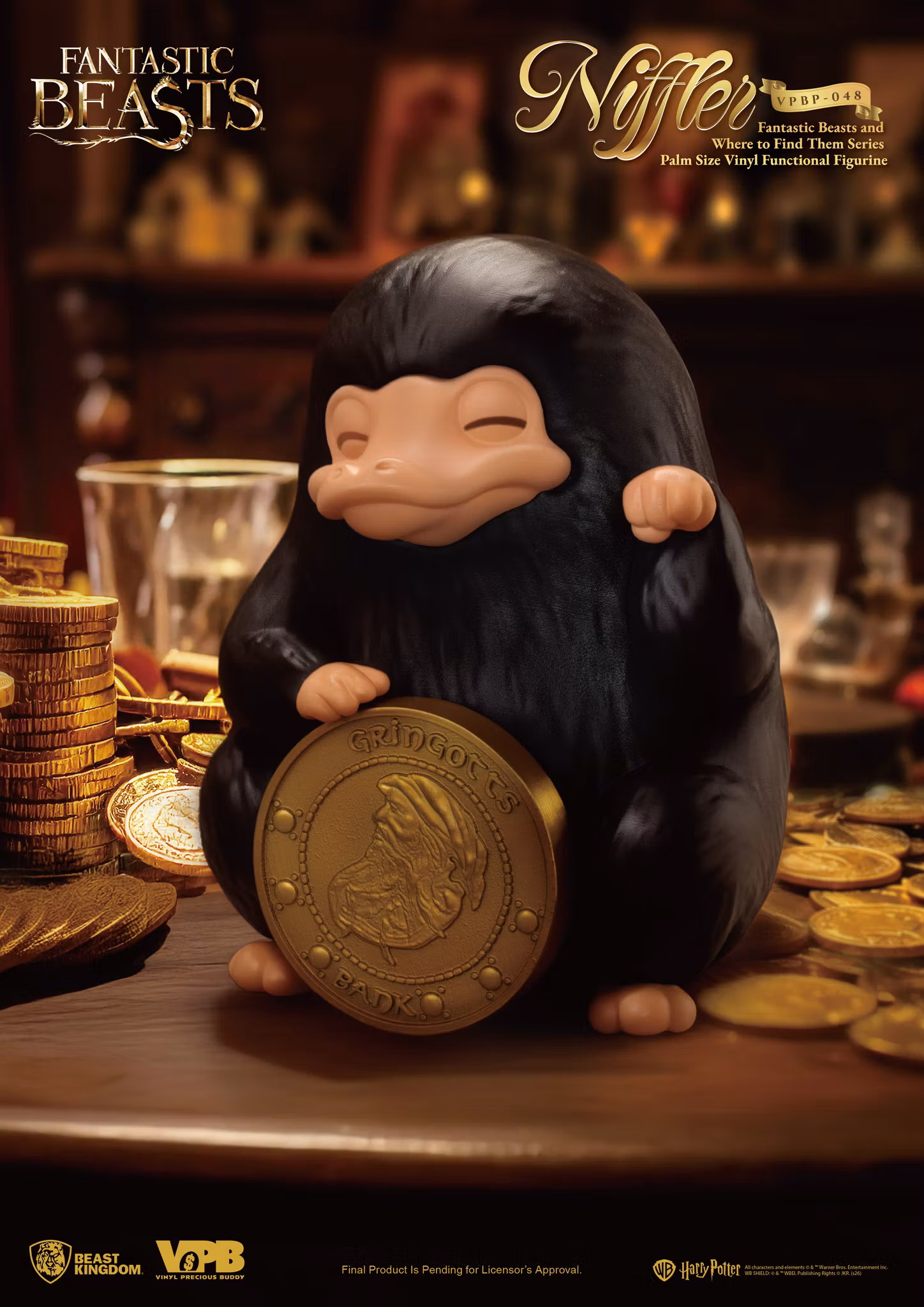 Fantastic Beasts and Where to Find Them VPBP-048 Niffler Palm-Sized Vinyl Piggy Bank