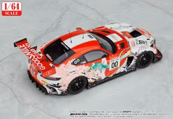 Hatsune Miku GT Project Vehicle 1/64 AMG 2017 SPA24H Ver.