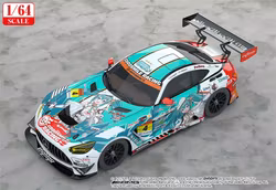 Hatsune Miku GT Project Vehicle 1/64 AMG 2023 Season Opening Ver.