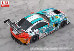 Hatsune Miku GT Project Vehicle 1/64 AMG 2023 Season Opening Ver.