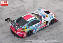 Hatsune Miku GT Project Vehicle 1/64 AMG 2024 Season Opening Ver.