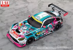 Hatsune Miku GT Project Vehicle 1/64 AMG 2025 Presentation Ver.