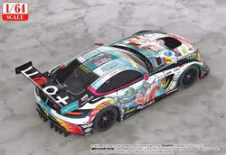Hatsune Miku GT Project Vehicle 1/64 Good Smile Hatsune Miku AMG 2016 Super GT Ver.