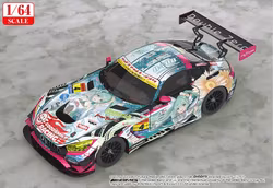 Hatsune Miku GT Project Vehicle 1/64 Good Smile Hatsune Miku AMG 2017 Super GT Ver.