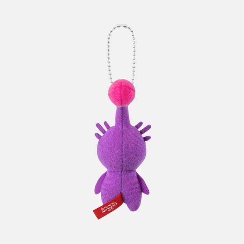 Pikmin Plush Keychain Purple Pikmin
