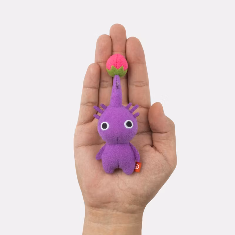 Pikmin Plush Keychain Purple Pikmin