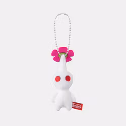 Pikmin Plush Keychain White Pikmin
