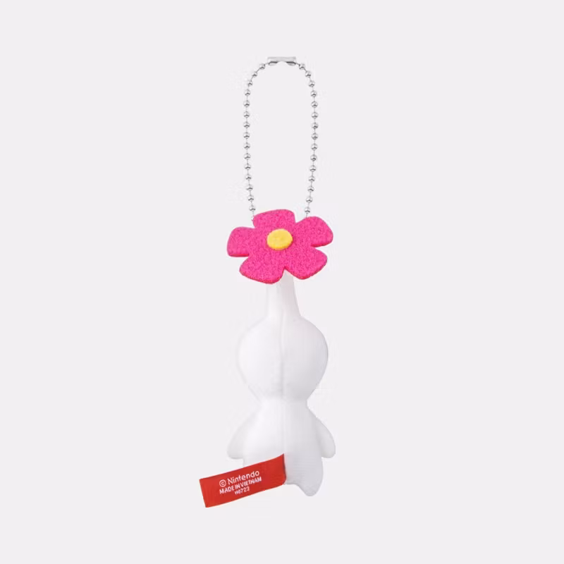 Pikmin Plush Keychain White Pikmin