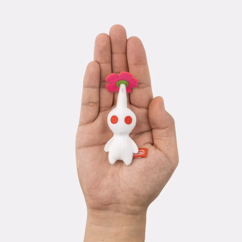 Pikmin Plush Keychain White Pikmin