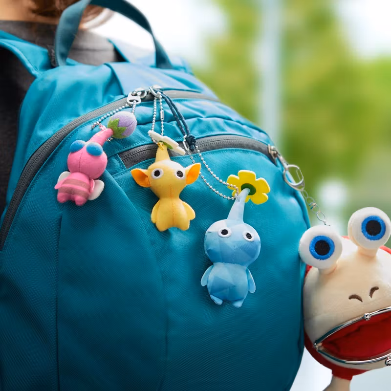 Pikmin Plush Keychain Ice Pikmin