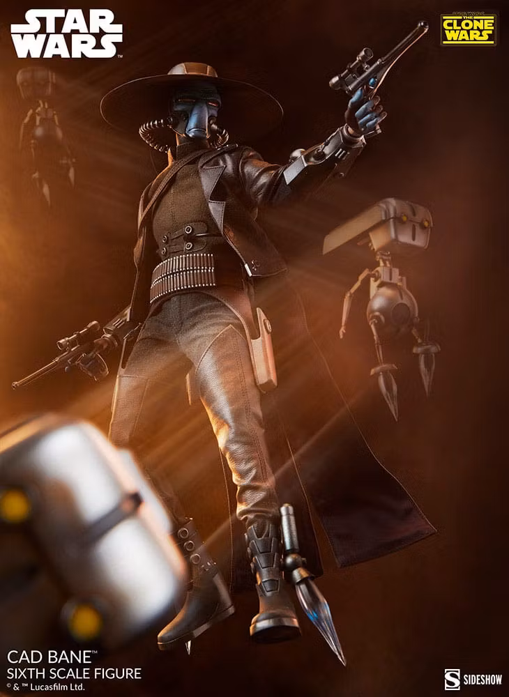 Star Wars The Clone Wars Cad Bane 1/6 Action Figure