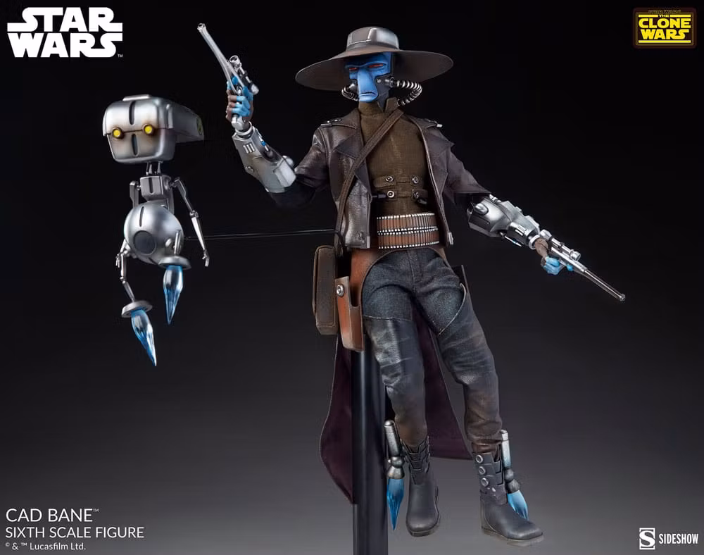 Star Wars The Clone Wars Cad Bane 1/6 Action Figure
