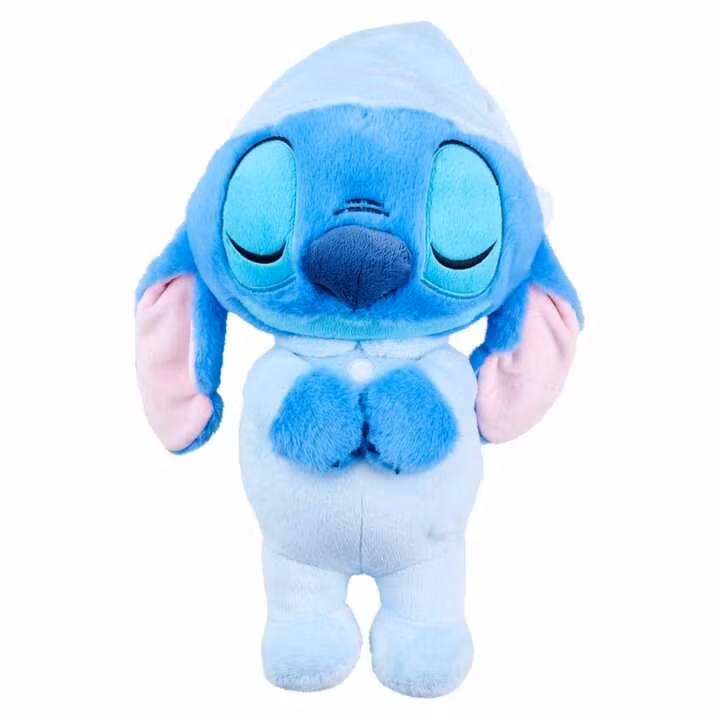 Disney Plush Figure with Sound Sleeping Stitch
