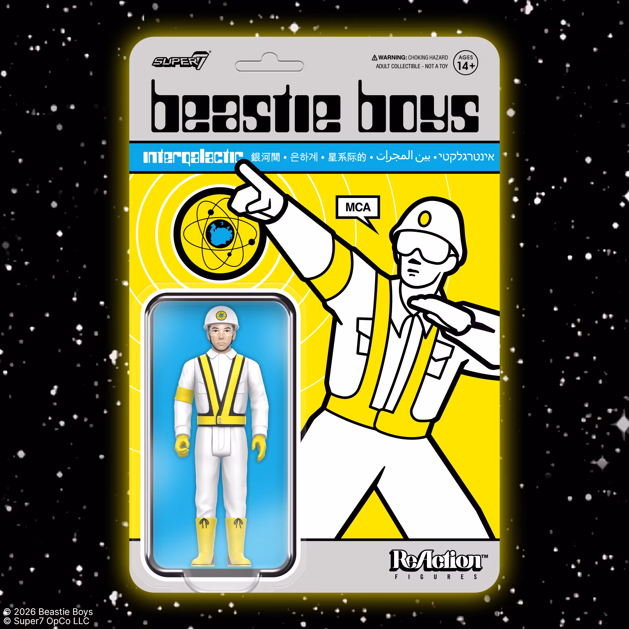Beastie Boys ReAction MCA (Intergalactic Crossing Guard) Figure