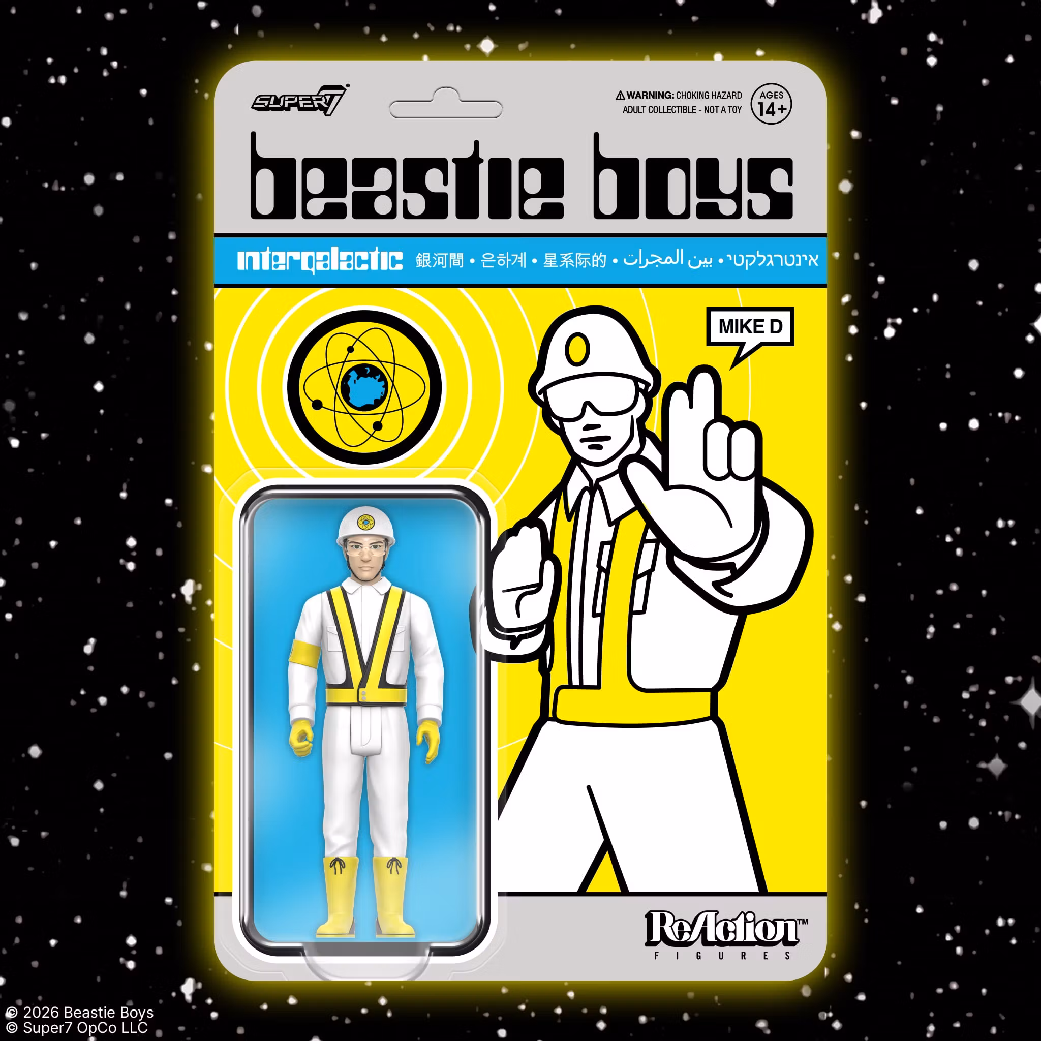 Beastie Boys ReAction Mike D (Intergalactic Crossing Guard) Figure