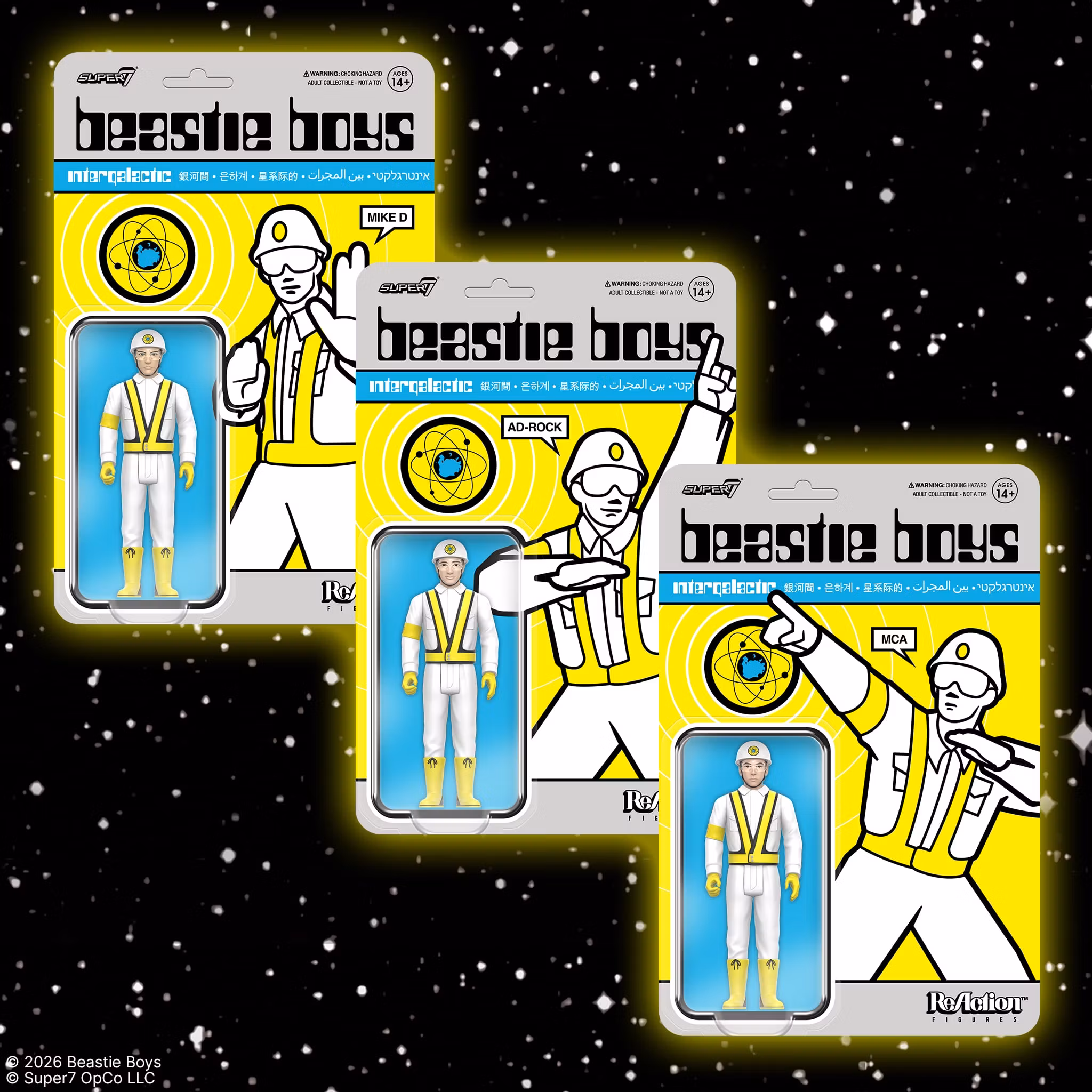 Beastie Boys ReAction Mike D (Intergalactic Crossing Guard) Figure