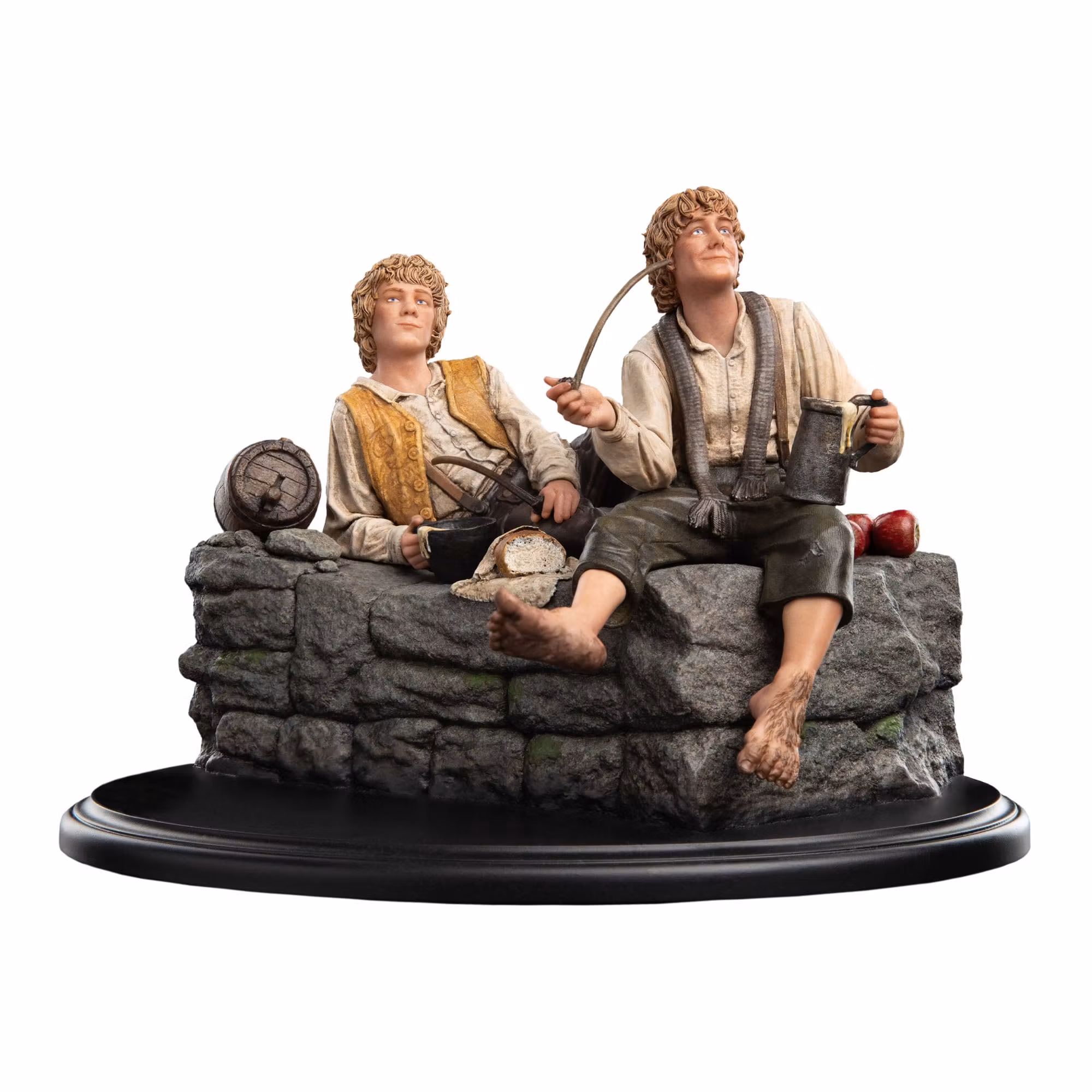 The Lord of the Rings Merry and Pippin Miniature Statue