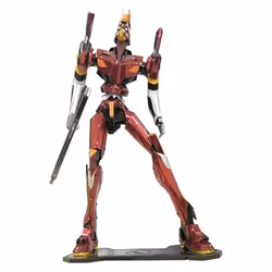 Evangelion Metallic Nano Plastic Model Unit 02