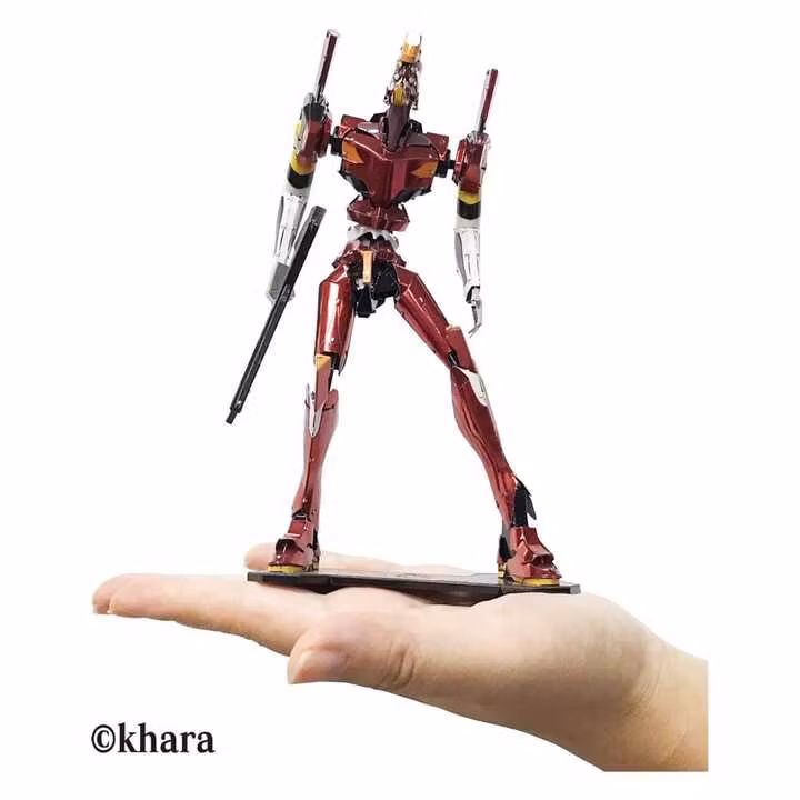 Evangelion Metallic Nano Plastic Model Unit 02