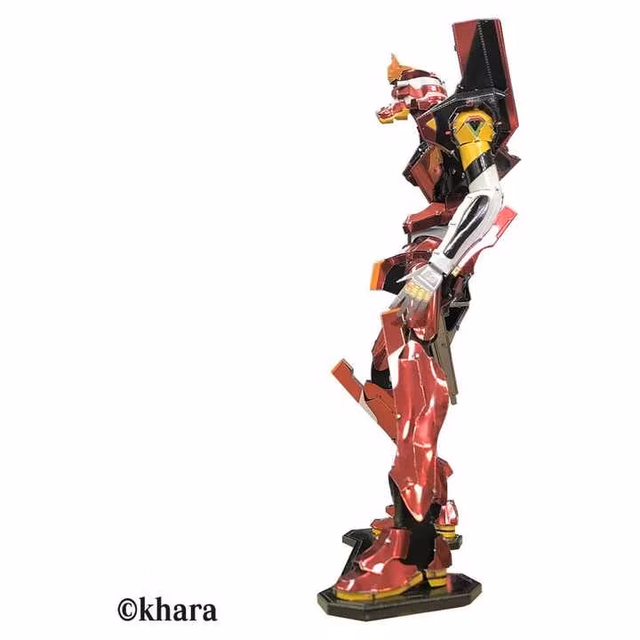 Evangelion Metallic Nano Plastic Model Unit 02