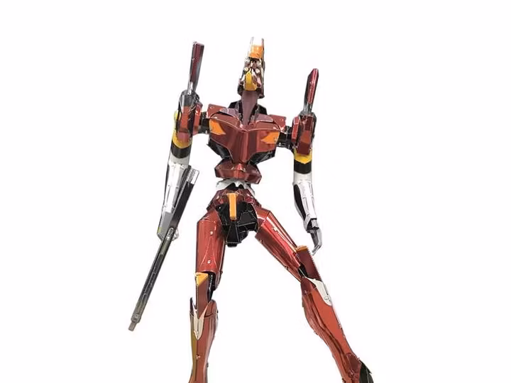 Evangelion Metallic Nano Plastic Model Unit 02