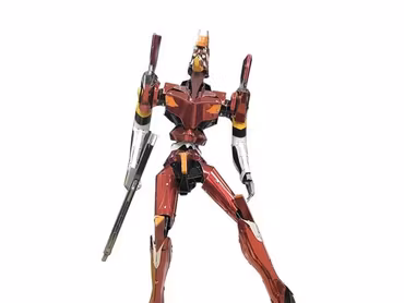Evangelion Metallic Nano Plastic Model Unit 02