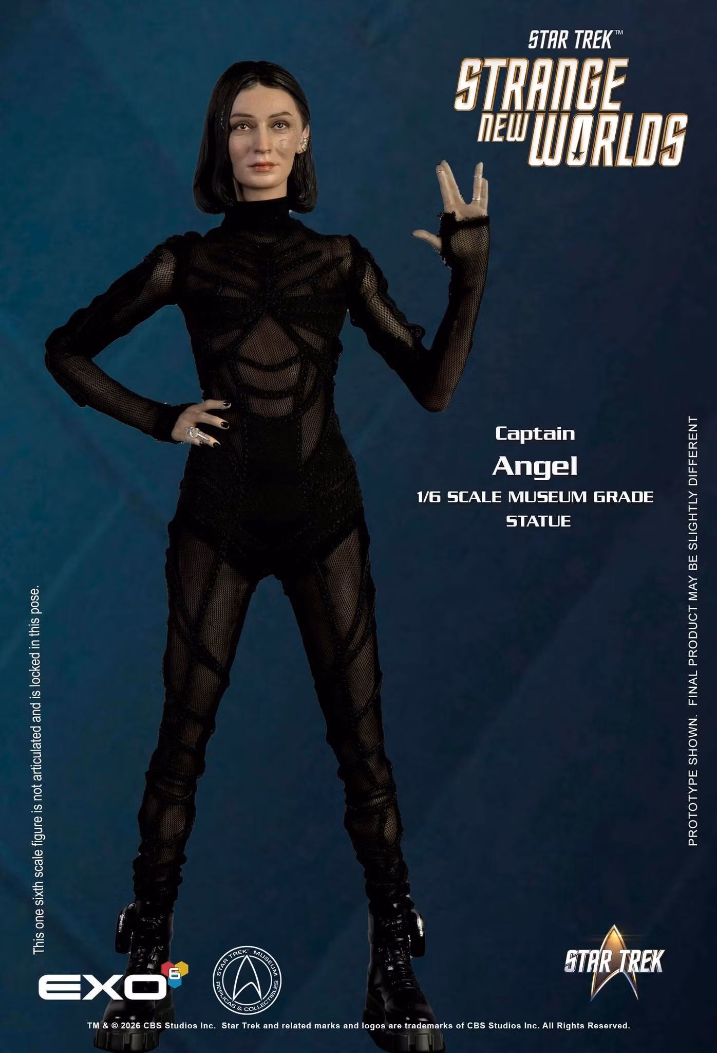 Star Trek: Strange New Worlds Captain Angel 1/6 Scale Statue