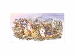 Final Fantasy Playmat Chocobo & Friends