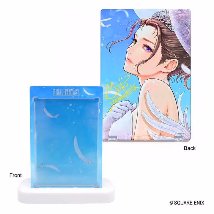 Final Fantasy One Touch Edge Magnetic Card Holder Special Edition Yuna Wedding Dress
