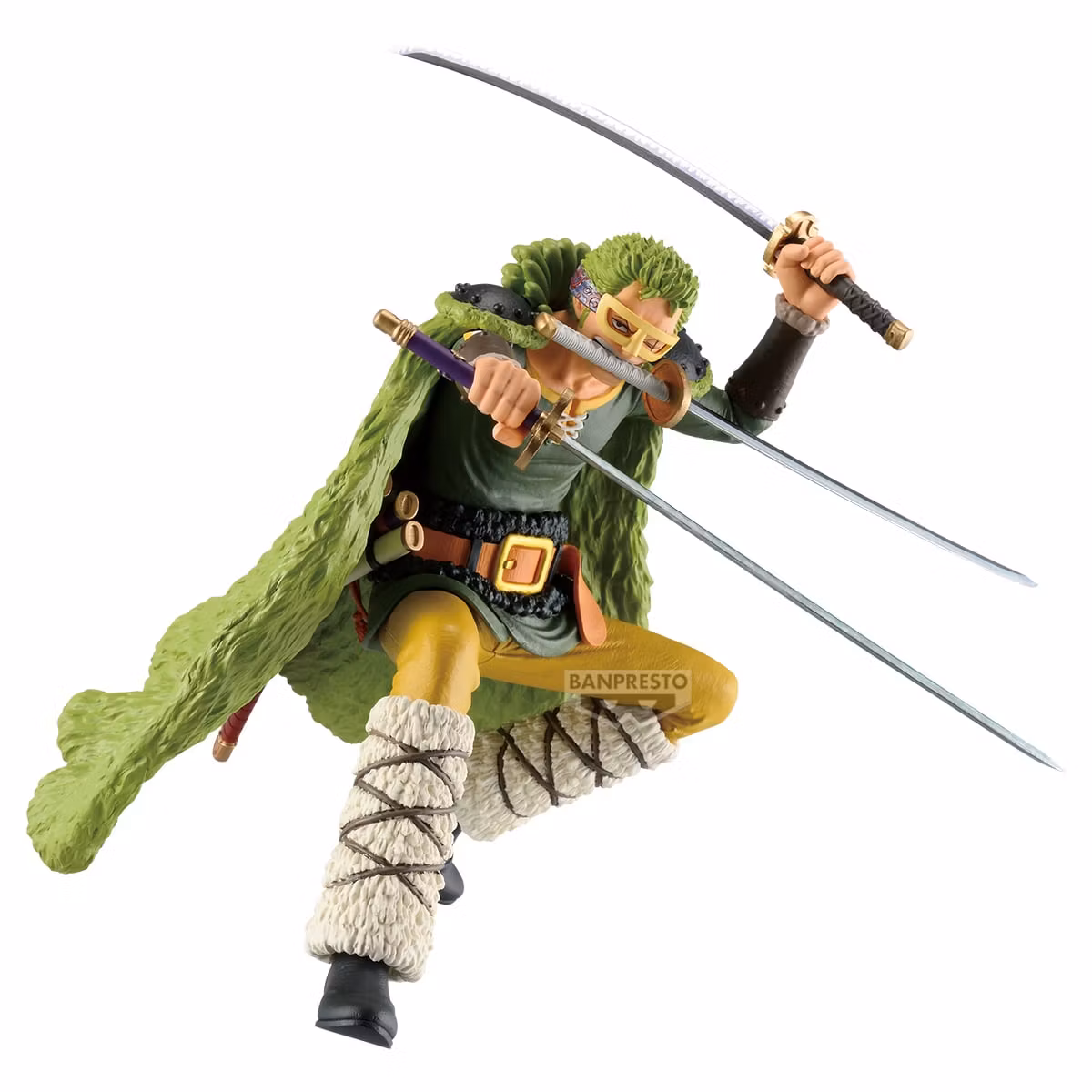 One Piece Cross Posing Roronoa Zoro Figure