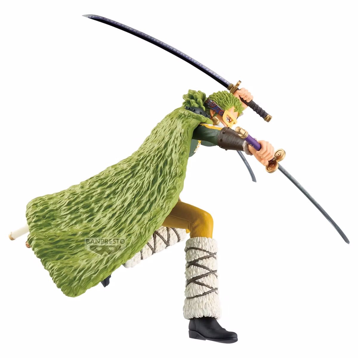 One Piece Cross Posing Roronoa Zoro Figure