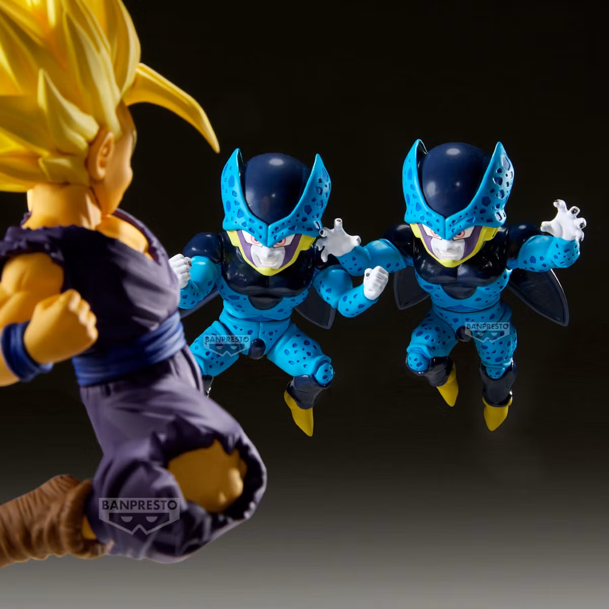 Dragon Ball Z Match Makers Cell Jr. (Vs Super Saiyan 2 Gohan) Figure