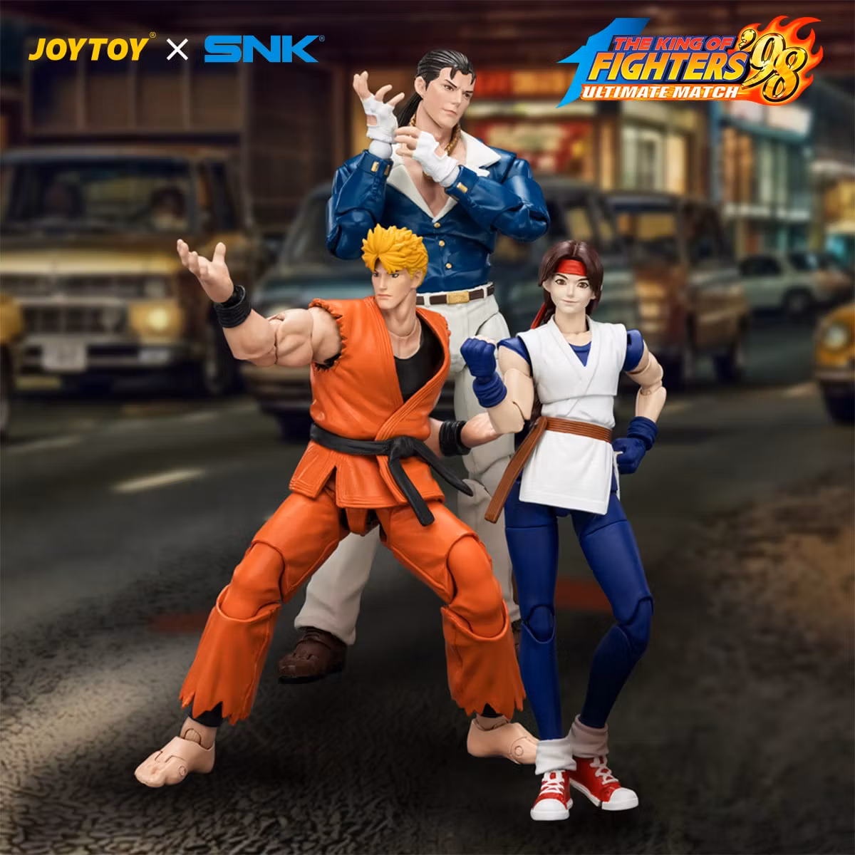 The King of Fighters '98: Ultimate Match Art of Fighting Team Robert Garcia 1/18 Scale Action Figure