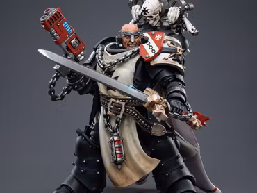 Warhammer 40K Black Templars Marshal Baldeckrath 1/18 Scale Action Figure